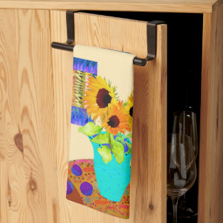 Sunflower Kitchen Tea Towel Theedoek