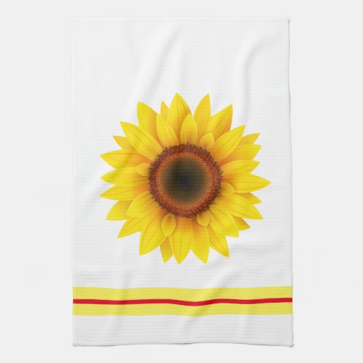 Sunflower Kitchen Towel Theedoek (Verticaal)