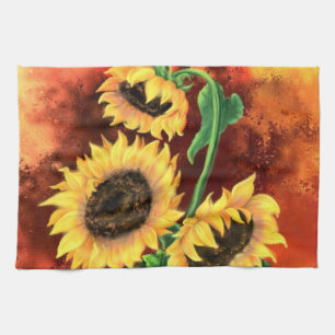 Sunflower Kitchen Towel Theedoek