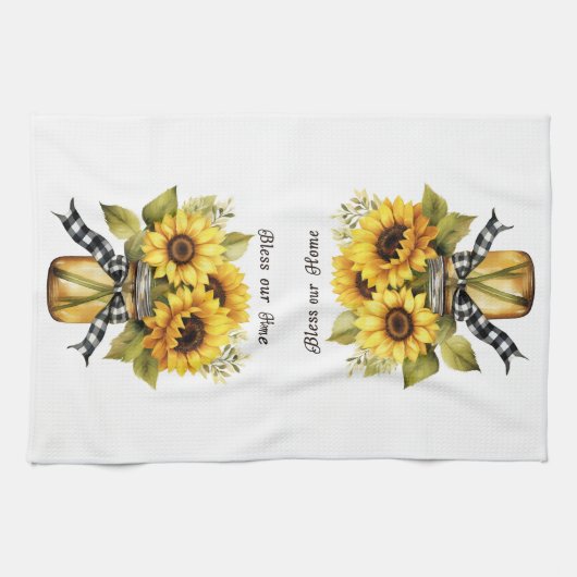 Sunflower Kitchen Towel Theedoek (Horizontaal)