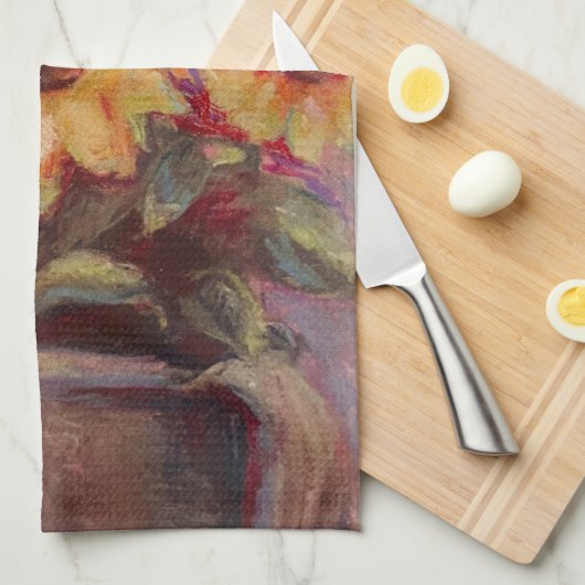 Sunflower Kitchen Towel Theedoek (Quarter Fold)