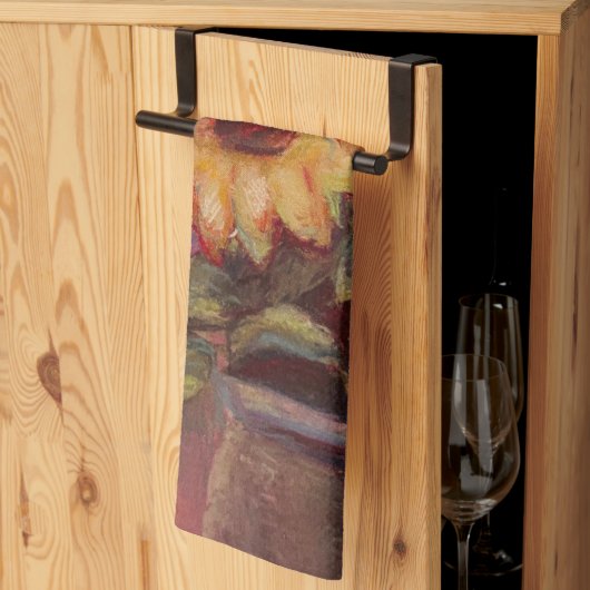 Sunflower Kitchen Towel Theedoek (Derde Gevouwen)