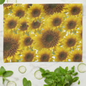Sunflower Kitchen Towel Theedoek (Gevouwen)