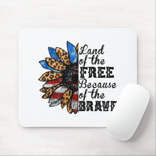 Sunflower Land of the Free Because of the Brave Muismat