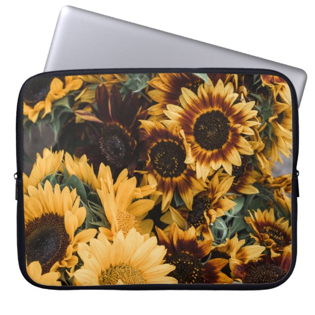 SUNFLOWER LAPTOP SLEEVE (Voorkant)