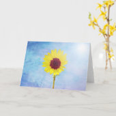 Sunflower Light 2 Scripture Kaart John 12:46 (Gele Bloem)