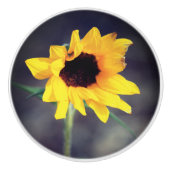 Sunflower Love Ceramic Knob. Keramische Knop (Voorkant)