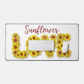 Sunflower Love Desk Mat (Keyboard & Muis)