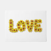 Sunflower Love Door Mat (Voorkant)