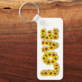 Sunflower Love Keychain (Voorkant)