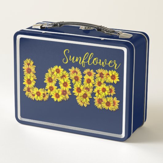 Sunflower Love Lunch Box (Achterkant)