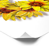 Sunflower Love Poster (Hoek)
