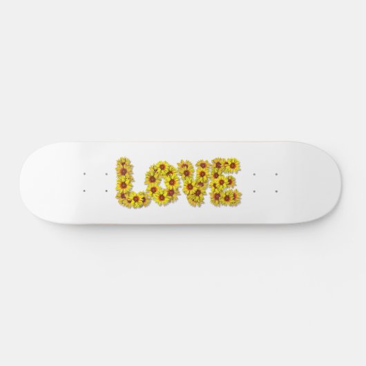 Sunflower Love Skateboard (Horizontaal)