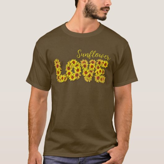 Sunflower Love T-Shirt (Voorkant)