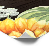 Sunflower Love: Welkom bij ons huwelijk Poster (Hoek)