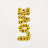 Sunflower Love Yoga Mat (Voorkant)