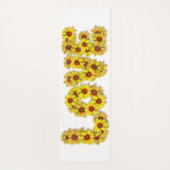 Sunflower Love Yoga Mat (Achterkant)
