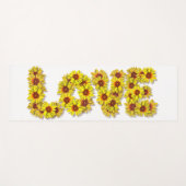 Sunflower Love Yoga Mat (Voorkant (horizontaal))
