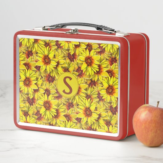 Sunflower Lunch Box (In situ)
