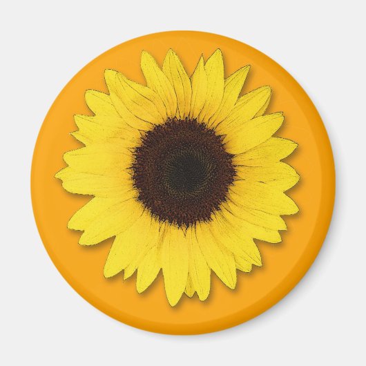 SUNFLOWER MAGNEET (Voorkant)