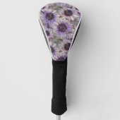Sunflower Mauve Pattern Golfheadcover (Voorkant)