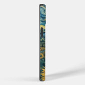 Sunflower Meadow in the Starry Night Case-Mate iPhone Case (Achterkant / Rechts)