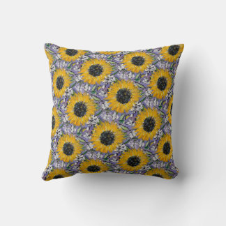 Sunflower Medley Sierkussen