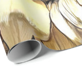 Sunflower Mirror Modern Art Collectie Cadeaupapier (Rol Hoek)