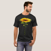 Sunflower Mommy Mother's Day Floral Funny Matching T-shirt (Voorkant volledig)