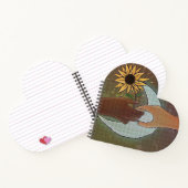 Sunflower Moon Notitieboek (Binnen)