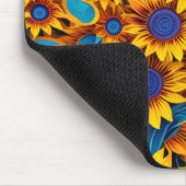 Sunflower Mouse Pad Muismat (Hoek)