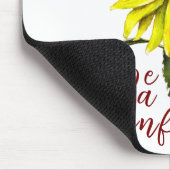 Sunflower Mouse Pad Muismat (Hoek)