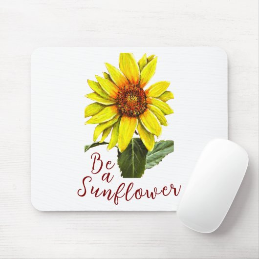 Sunflower Mouse Pad Muismat (Met muis)