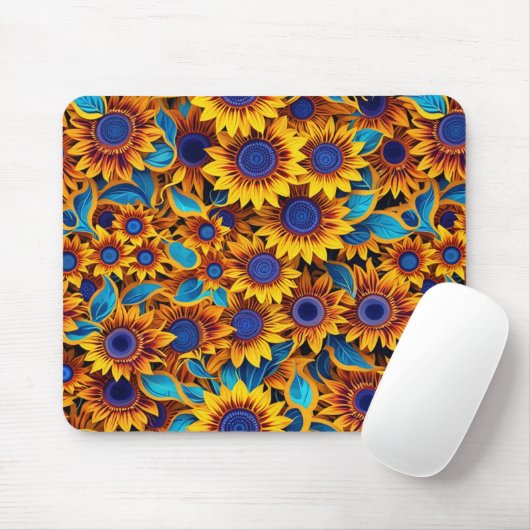 Sunflower Mousepad Muismat (Met muis)