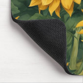 Sunflower Mousepad Muismat (Hoek)