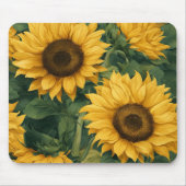 Sunflower Mousepad Muismat (Voorkant)