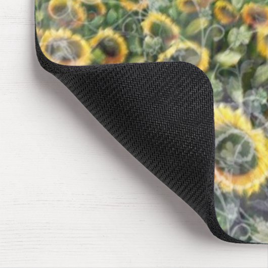 Sunflower Mousepad Muismat (Hoek)