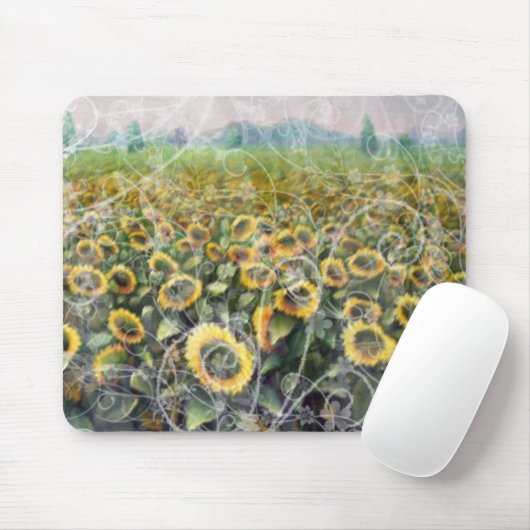 Sunflower Mousepad Muismat (Met muis)