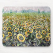 Sunflower Mousepad Muismat (Voorkant)