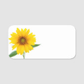 Sunflower Naamplaatje (Voorkant)