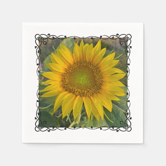 Sunflower Napkins Servet (Voorkant)