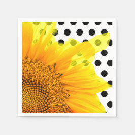Sunflower Napkins Servet