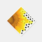 Sunflower Napkins Servet (Hoek)
