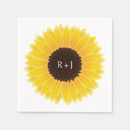 Sunflower Napkins Servet