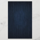 Sunflower Navy Blue Burgundy Wedding Bingo Game (Achterkant)