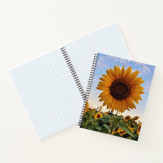 Sunflower Notebook | Bloom Inspiration Notitieboek (Binnen)