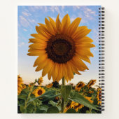 Sunflower Notebook | Bloom Inspiration Notitieboek (Achterkant)