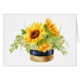 Sunflower Notecard
