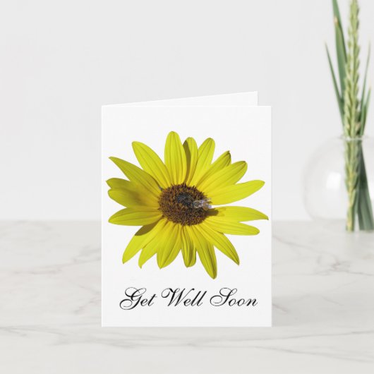 Sunflower Notecard Kaart (Voorkant)