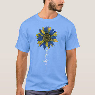Sunflower Oekrainian Ukraine Flag Stand With Ukrai T-shirt